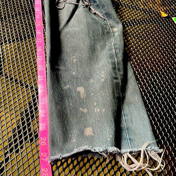 Vintage 501 Levi White Oak Selvedge jeans raw hem - Picture 10 of 12